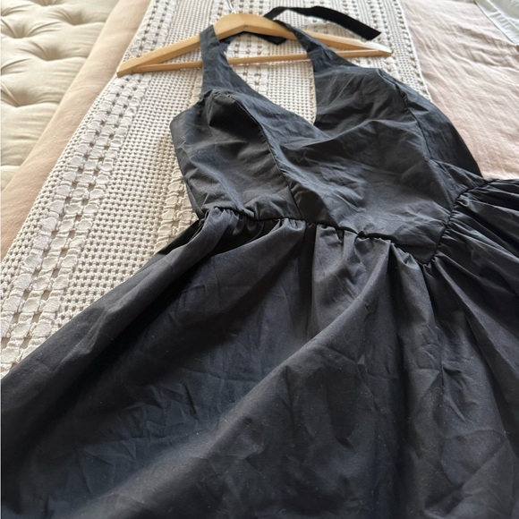 NEW Wild Fable Black Halter Mini Dress Size M - Picture 9 of 11